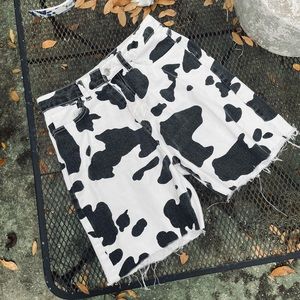 🐮 Cow Print Bermuda Shorts